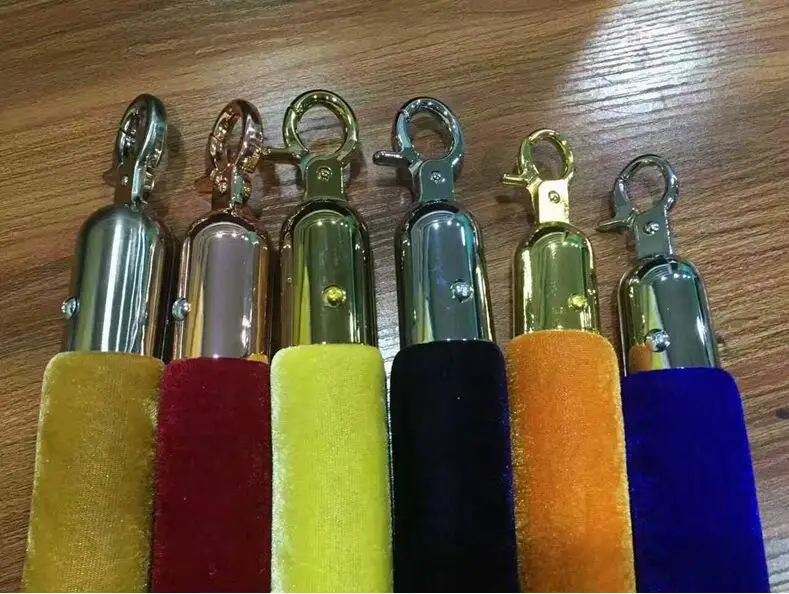 2018 New Arrival Good Twisted Nylon Red Rope Royal Blue Velvet Rope For ...