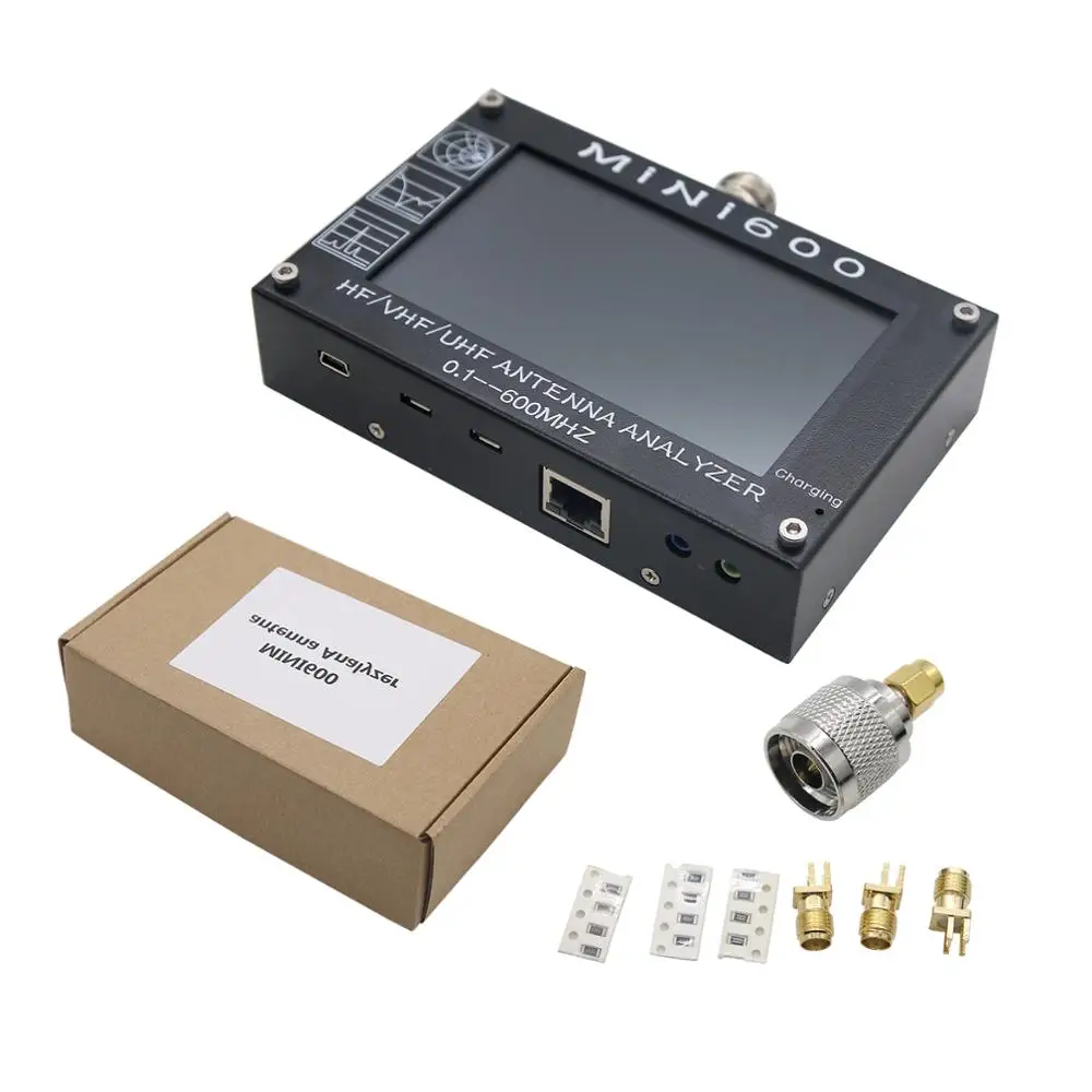 NEW Mini600 0.1-600mhz HF//VHF//UHF Contiunou Coverage Antenna Analyzer Capacitive