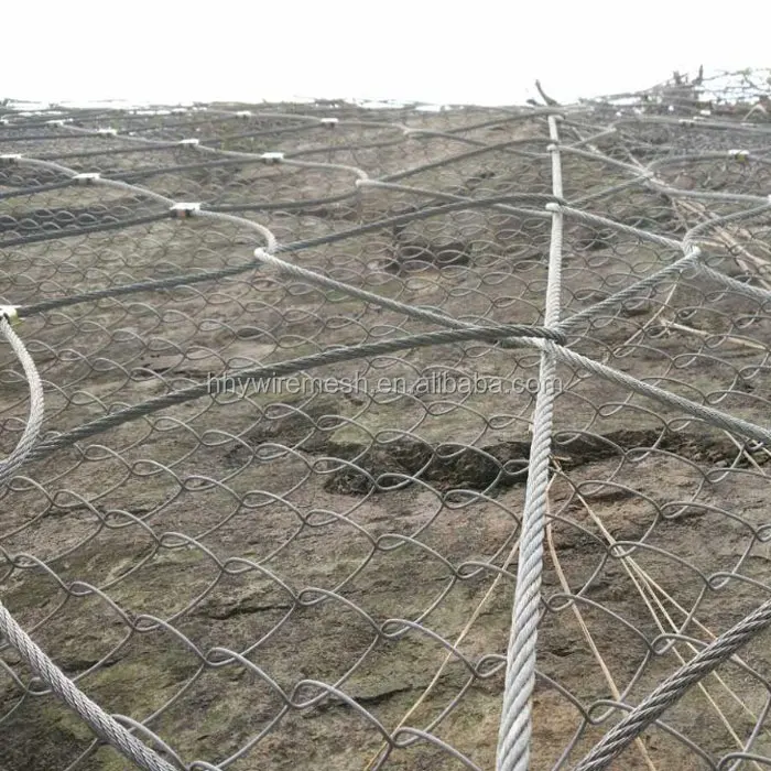 Disasters Rock Fence Rockfall Rock Barrier Fence Against The Natural Steel Metal Trellis & Gates