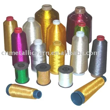 
M / S / X / H Type Lurex Metallic Yarn 