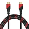 XANUAN double color Braided HDMI Cord HDMI Cable 4k 30Hz with Audio Ethernet