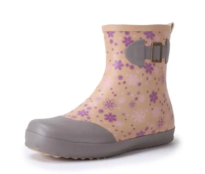 floral rain boots womens