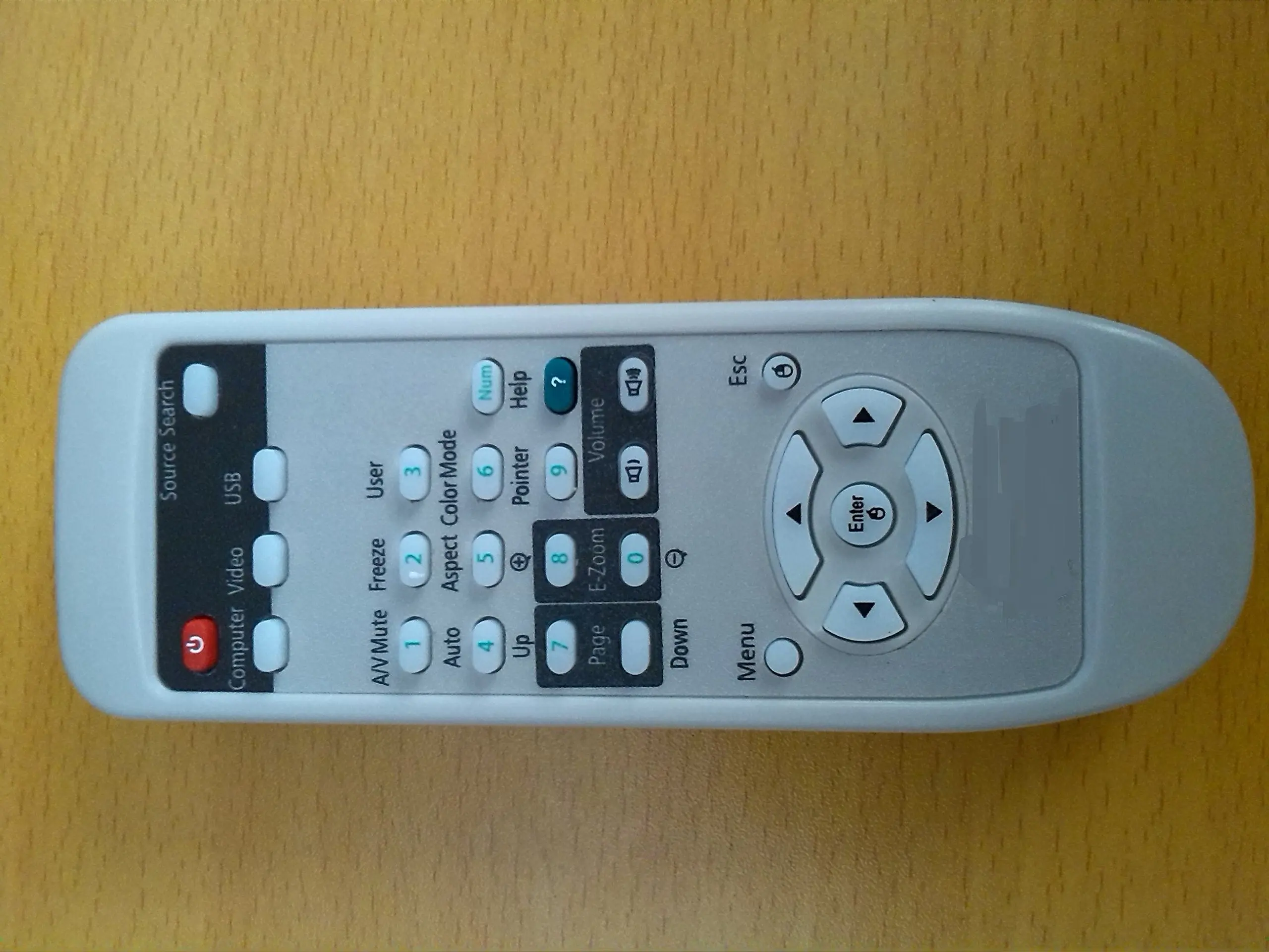 Get Quotations · Brand New ELECTRON Top Quality General Universal  Compatible Replacement Projector Remote Control Fit For EPSON EMP