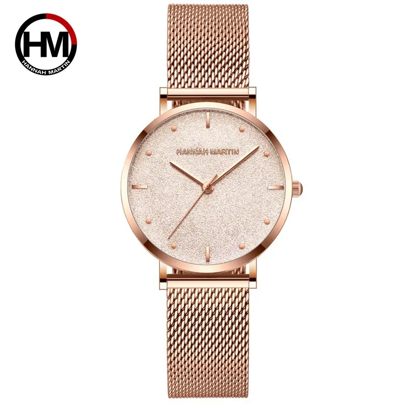 

Women Watches Japan Quartz Movement Luxury Stainless Steel Ladies Watches Waterproof Wristwatches Relogio Feminino