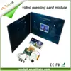 Factory 2.4''/4.3''/5''/7'' lcd internal video brochure module,video greeting card modules