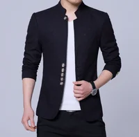 

Chinese tunic suit full size men's stand collar blazer