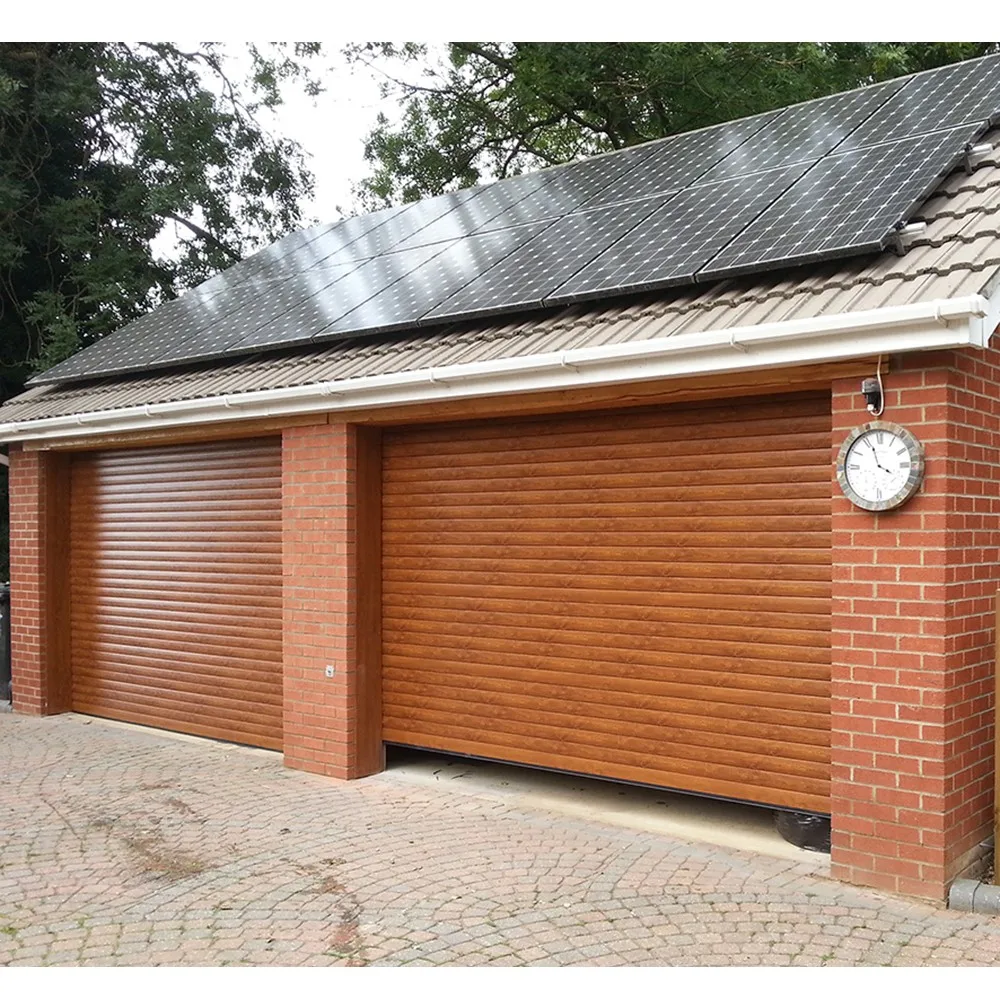 Thailand Automated Residential Aluminum Roller Shutter Gates Rolling Up