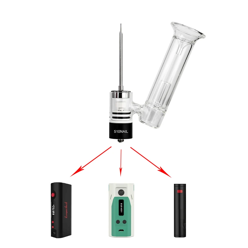 Greenlightvapes new electronic product dab rig G9 510nail vaporizer wax pen for sale 2019 China