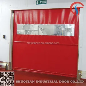 Outdoor Aluminum Industrial Rolling Shutter Door Outdoor Aluminum