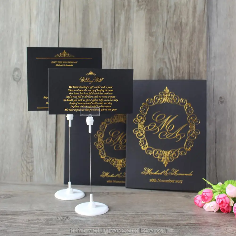 Black-hard-cover-with-gold-foiling-weddi