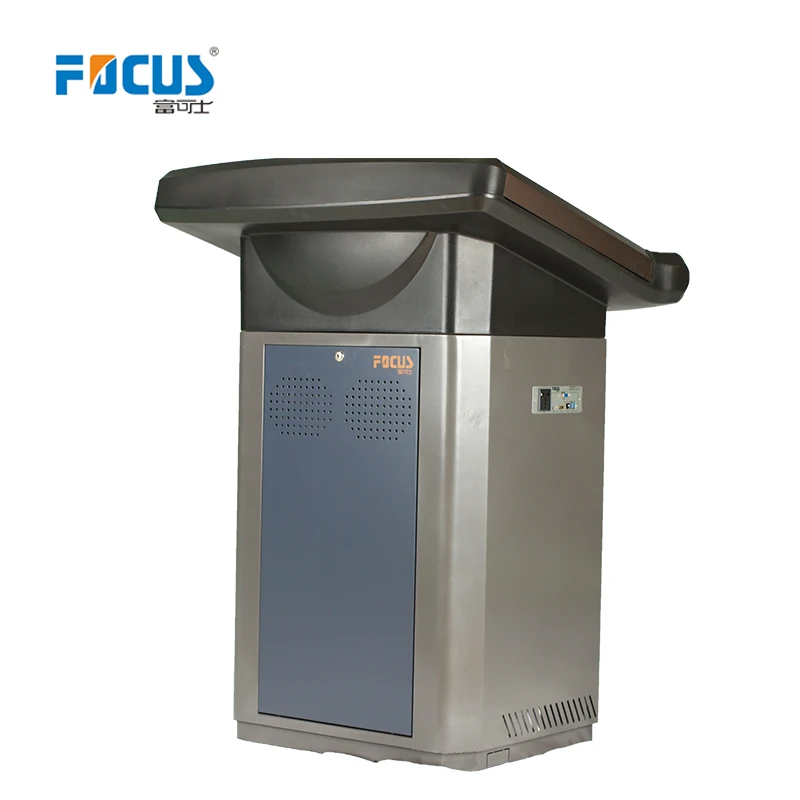 
Kiosk with 22inch touch screen/e-podium/S700 with patent design smart podium 