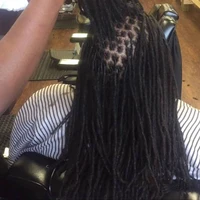 

Qingdao Yonna Wholesale Afro Kinky Human Hair Twist Braids Crochet Style Single Ended Soft Dread Extension for Dreadlocks Wig