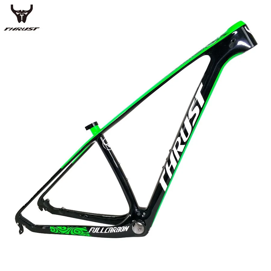 

THRUST Chinese Carbon Frame 29 Mountain Bike 29er 27.5er 15 17 19 Disc Brake Carbon Frame Bicycle, Customer's request;red;green;blue;white;black yellow