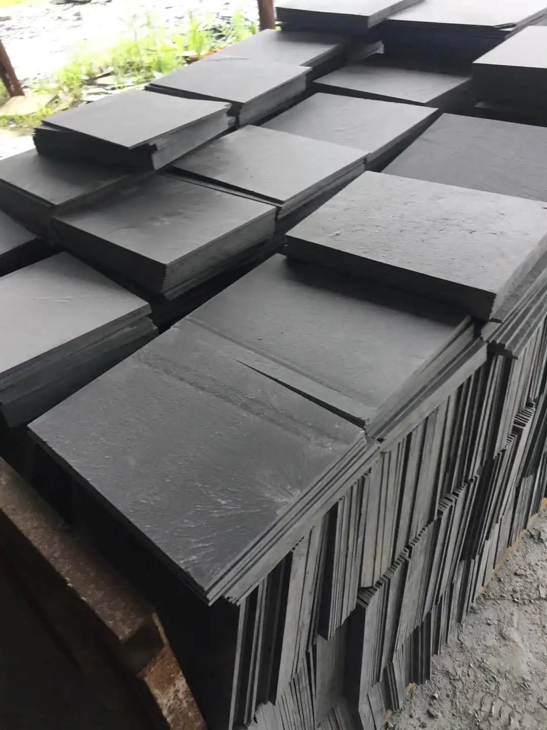 黑色石板中国热卖屋顶板