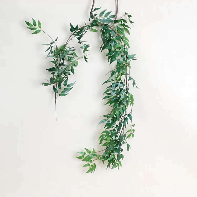 Artificial Plants Vines Silk Willow Garlands Hanging Flowers Basket