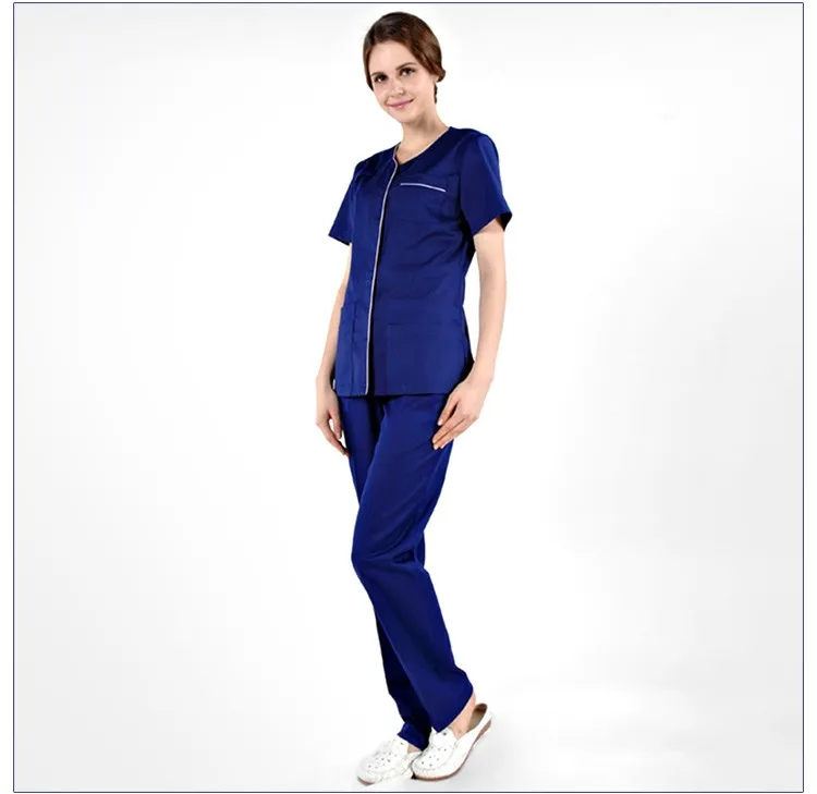 Custom New Design Medical Scrubs,Nurse Scrub Suits - Buy Custom Scrub ...