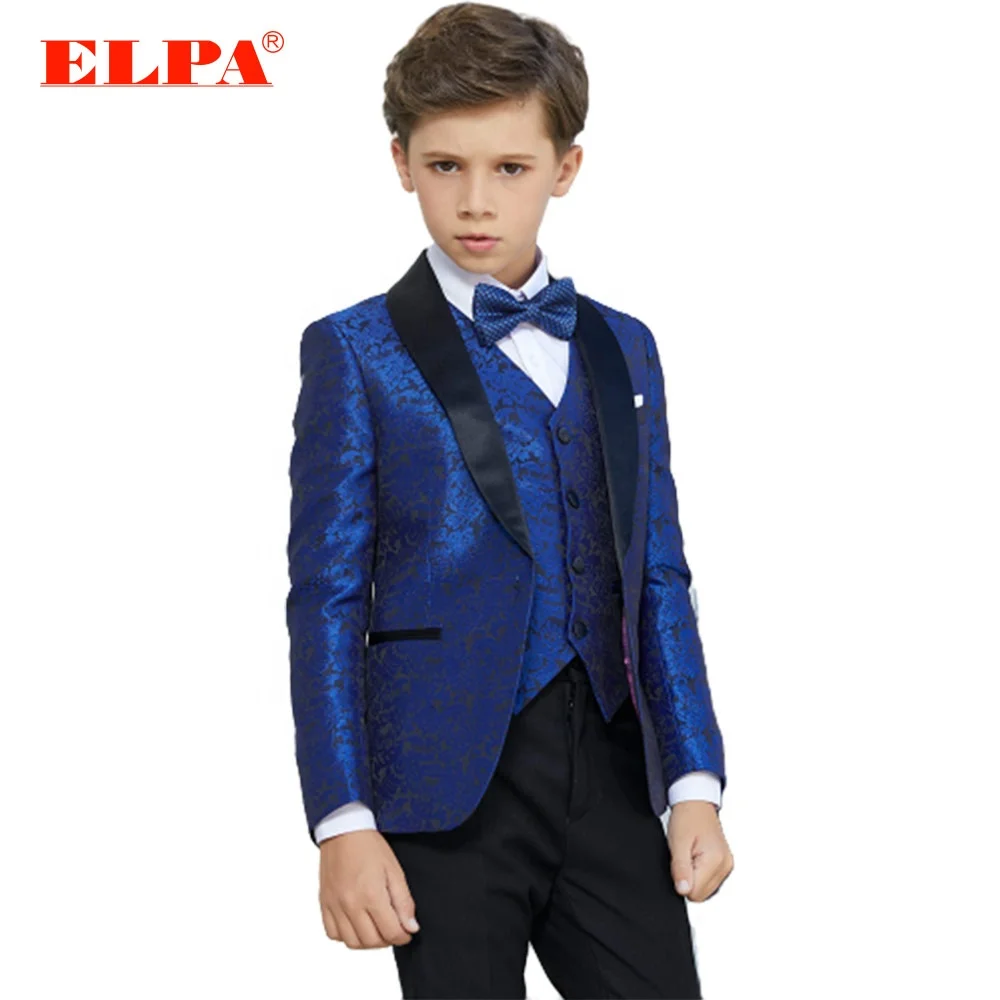 

ELPA high quality three piece slim fit sweat party ceremony dress boys coat pant suits