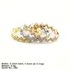 RZ1-0045 Thin Combined Ring in 925 Sterling Silver Jewelry Trendy Rings Design