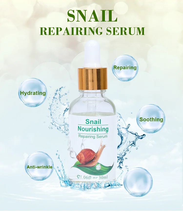 High Quality Private Label Moisturizing Snail Serum For Skin - Buy ...