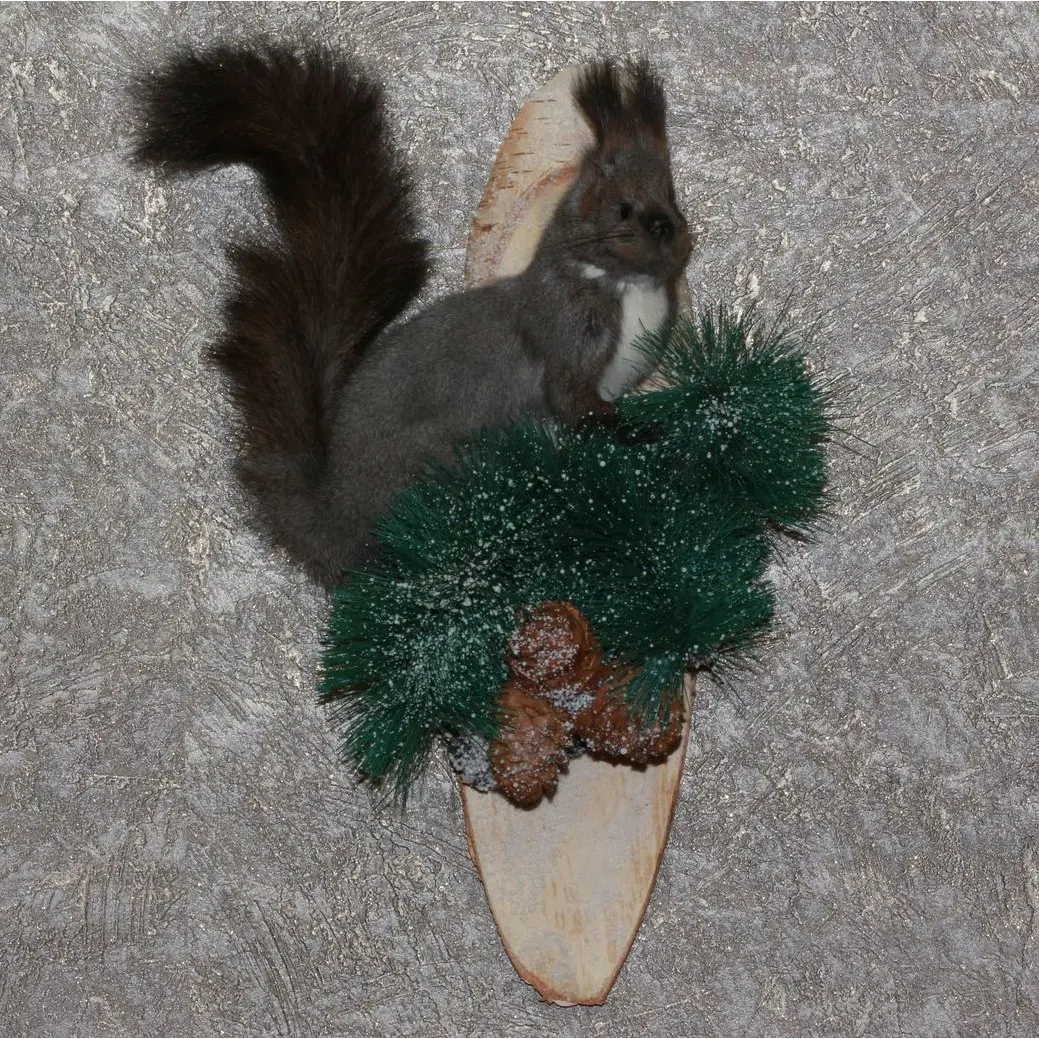 gray squirrel stuffed animal