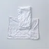 T shirt material industrial machine cleaning wipers white color cotton wiping rags