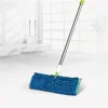 360 spin Chenille Microfiber Double Sides easy telescopic floor flat mop