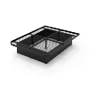 wholesale modern high quality full size hotel wood slatted metal steel platform bed frame