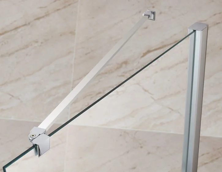Stainless Steel Glass Shower Door Support Bars Top Bracket Buy Shower