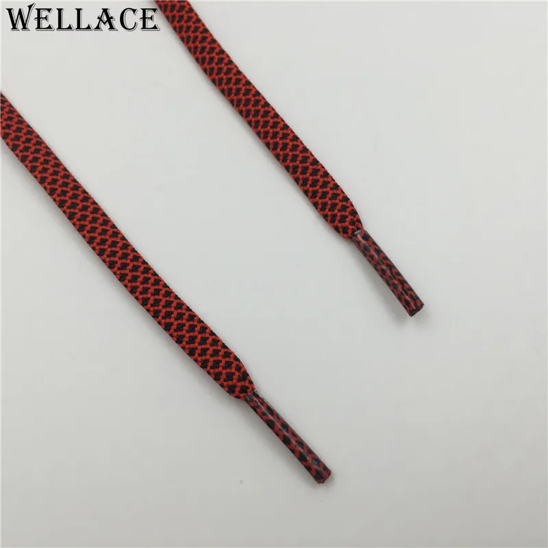 

Wellace wide hollow custom flat shoelace Athletic nmd shoe laces Unisex Bootlaces platube laces for Wholesales, Bottom inside color + match outside color