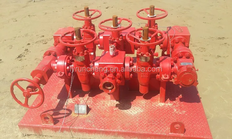 Oilfield 5000psi Well Control Equipment Api Wellhead Manifold - Buy Api 