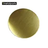 custom Anodized small metal brass round blank plate aluminum circle disc for craft