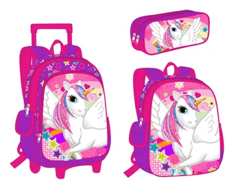 unicorn bag with wheels