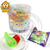 Funny Gagtooth Toy Ring Shape Sweet Hard Lollipop Candy