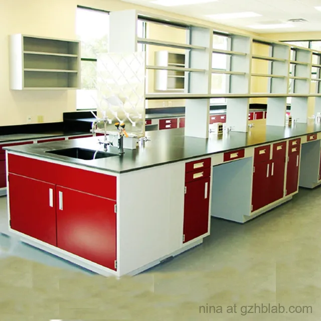 All Steel School Computer Lab Furniture Modern Style Laboratory Work Table With Reagent Shelf All Steel School Computer Lab Furniture Modern Style Laboratory Work Table With Reagent Shelf