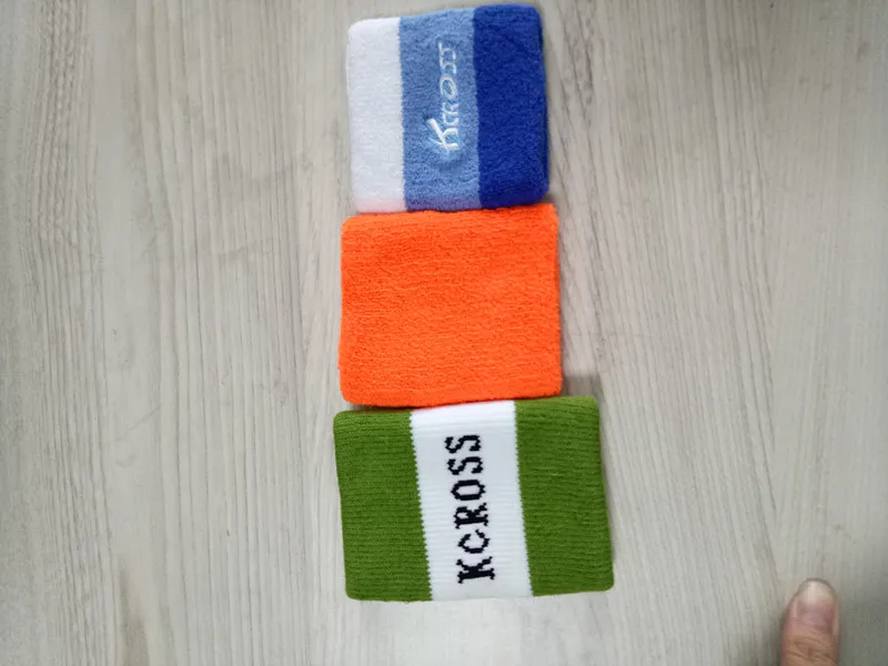 Wrist Sweatbands Wrist Athletic Cotton Terry Cloth Wristbands for Gym Sports