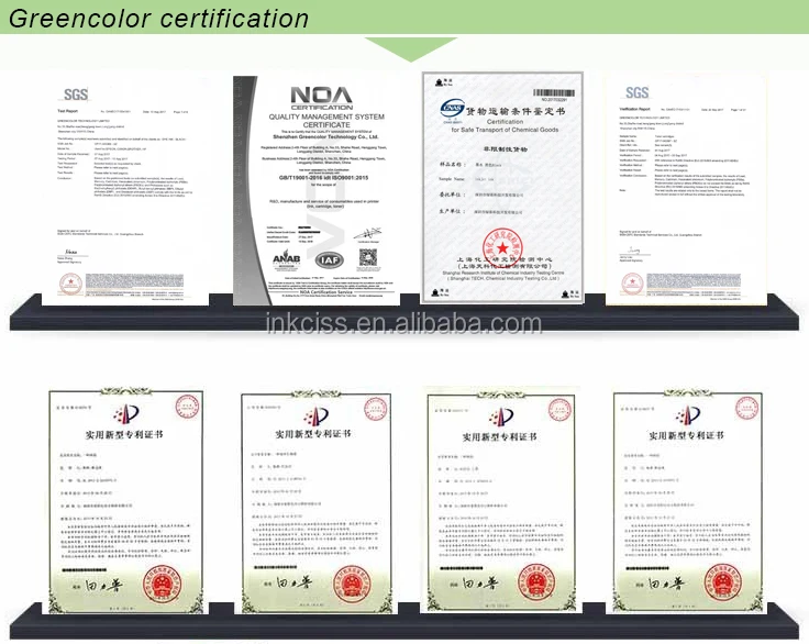 Greencolor certification