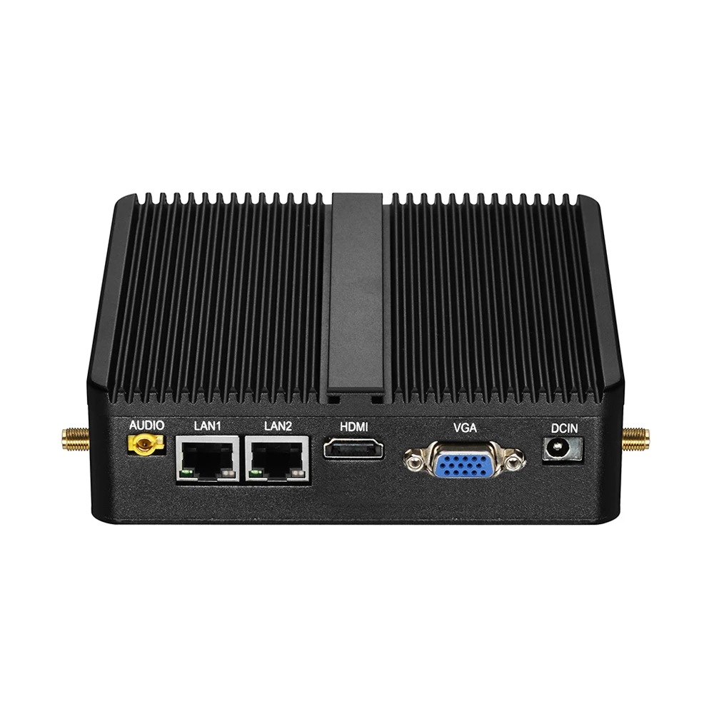 

Celeron Mini PC with CPU 3755U Dual Core 1.7GHz Industrial Computer Small Size 4G Ram 500G HDD Win8 Fanless VGA