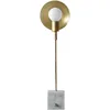Modern Copper Table Lamp Marble Desk Lamp Designer Creative Study Table Light for Living Room Bedroom Home Decor Lighting