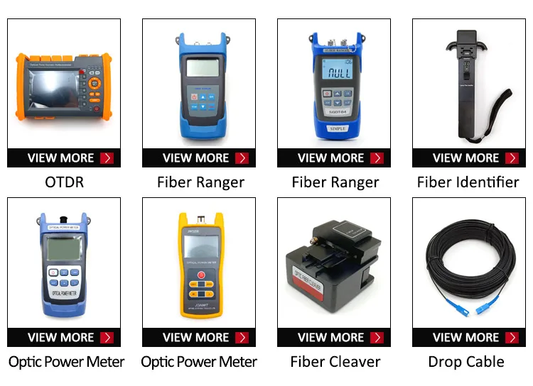Optical Fiber Ranger OTDR Principle Tester Meter FTTX Network FTTH Tool Kit VFL 