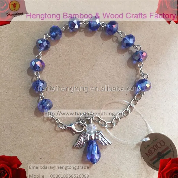 dark blue crystal bracelet