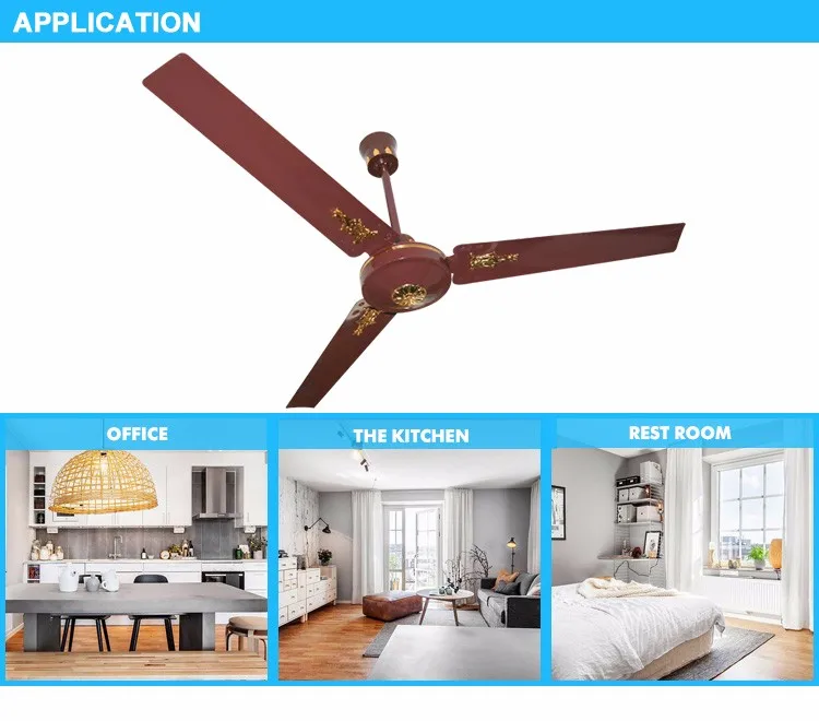 Best selling products 56 inch red remote control 220 volt ceiling fan with led light with low noise