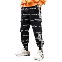 

custom logo trousers pants designs for men hip-hop trousers new fashion streetwear cargo pants factory price