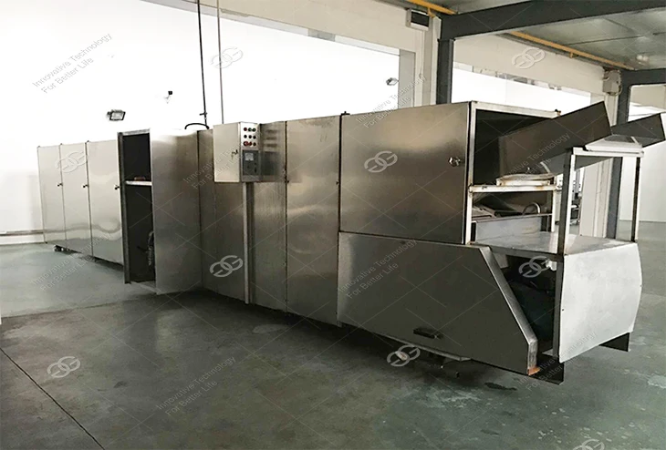 Large Capacity Automatic Making Rolled Sugar Icecream Gelato Cone Production Line Commercial Ice Cream Cone Machine For Sale