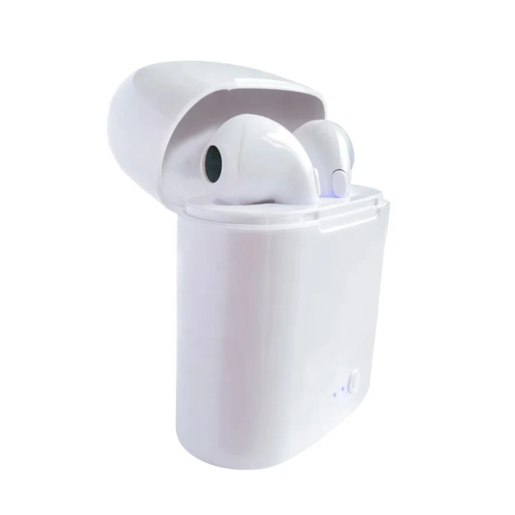 

Free sample i7 tws earphone comfortable wearing i7 tws wireless earphone with mic, White