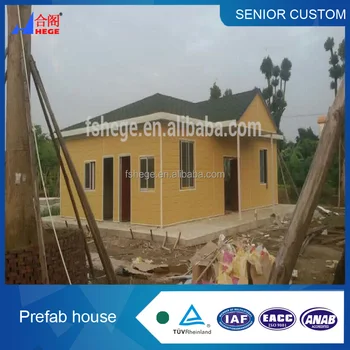 Simple Prefab House Light Steel Cabin Prefab Steel Frame Cabin