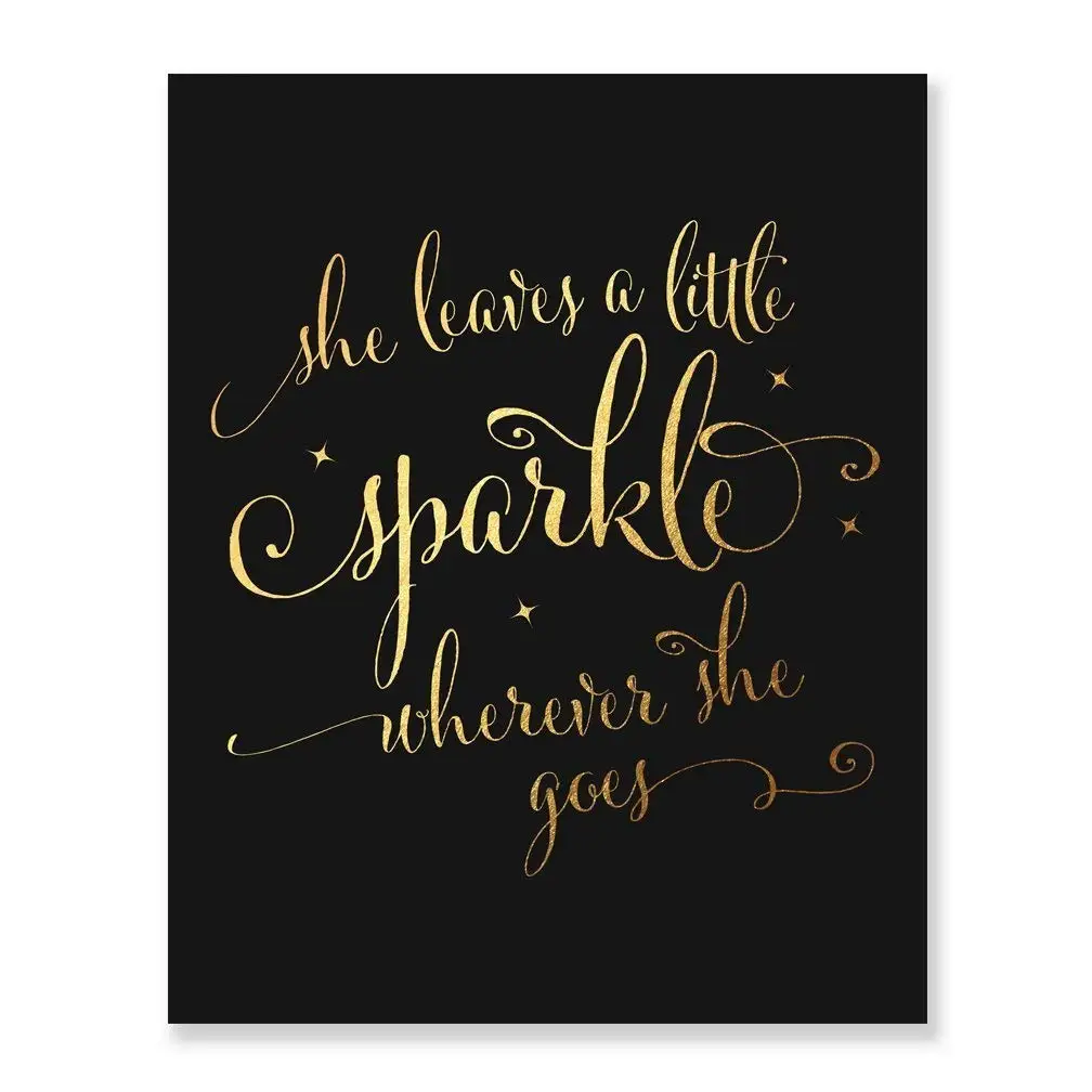 she leaves a sparkle quotes