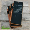 Wooden Mini Chalkboard , Table Menu Stand, Menu writing chalkboard