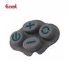 Factory Customized silicone rubber switch button keypads, OEM service silicone push button
