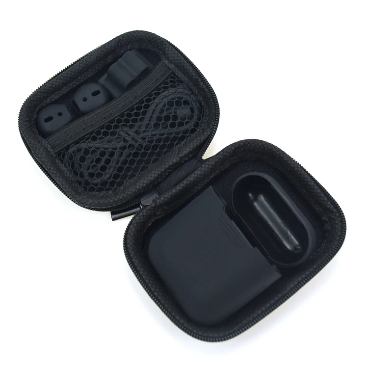 2018 High Quality  Airpod Accessories, Including Eva Carrying Bag and Silicone Cae For AirPod