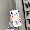 white color smiling face a good day begins love you letter cellphone case cover for iphone series BIA308